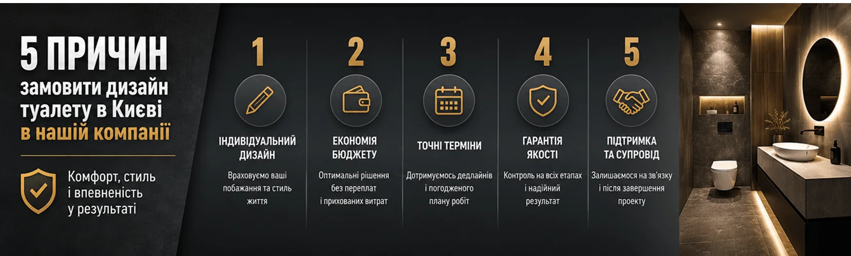 Дизайн туалету