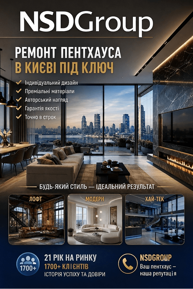 Ремонт пентхауса