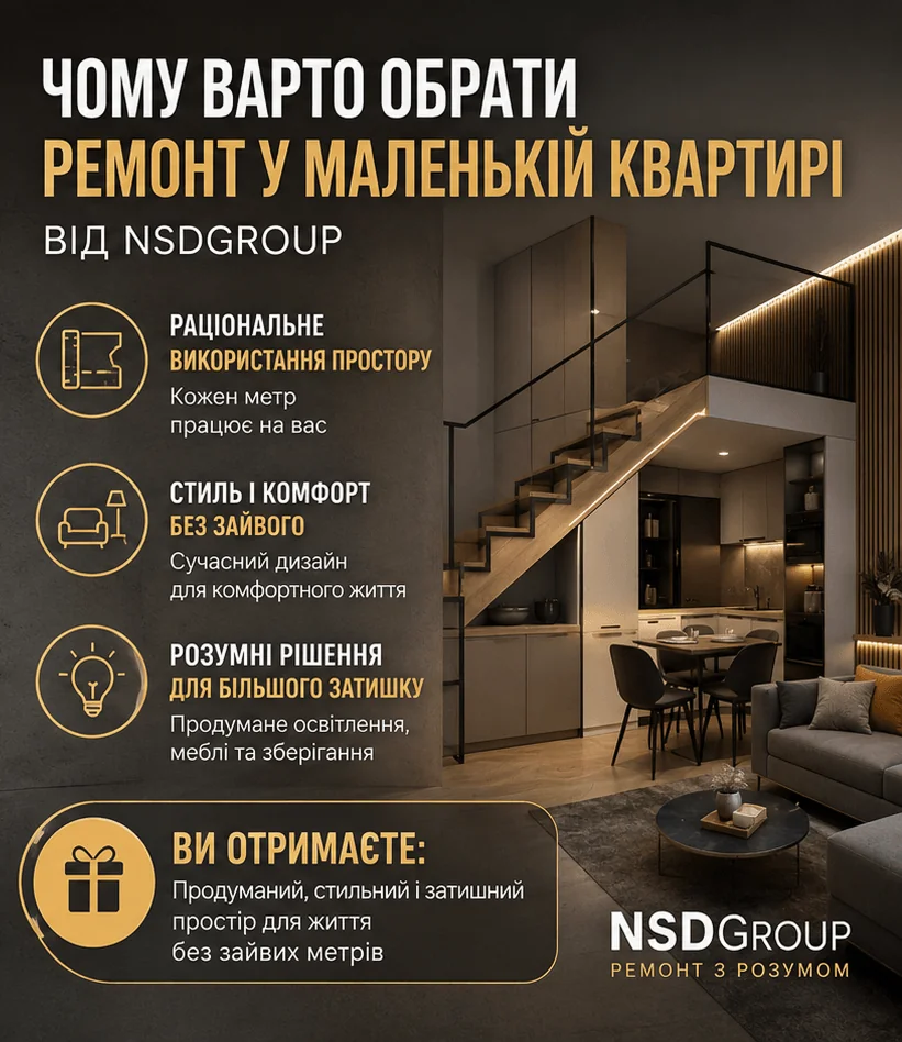Ремонт смарт-квартири в Києві