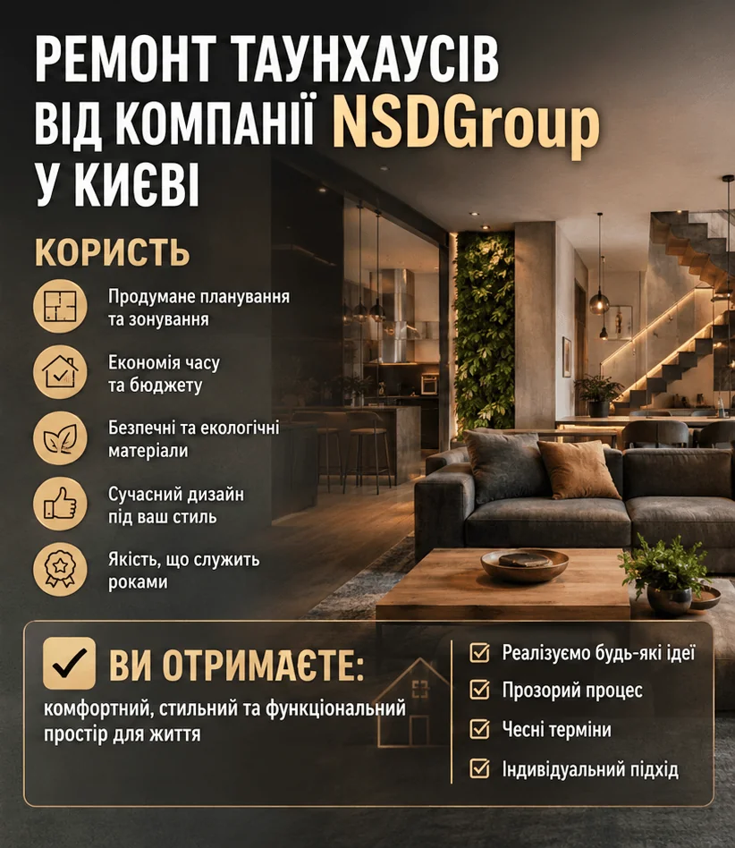 Ремонт таунхаусу