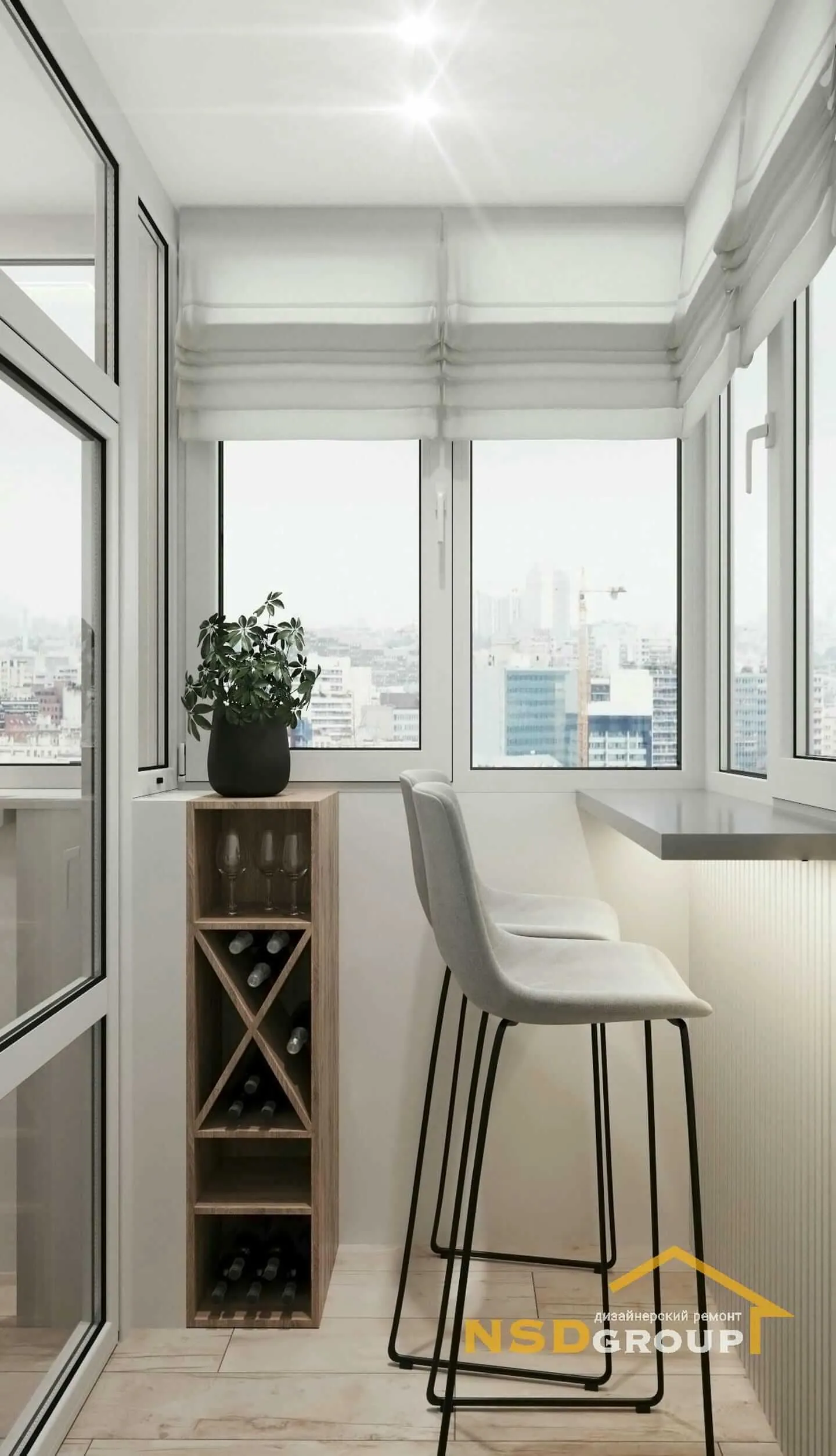 Готовий дизайн квартири на вулиці Драгоманова 72 м2 під ключ