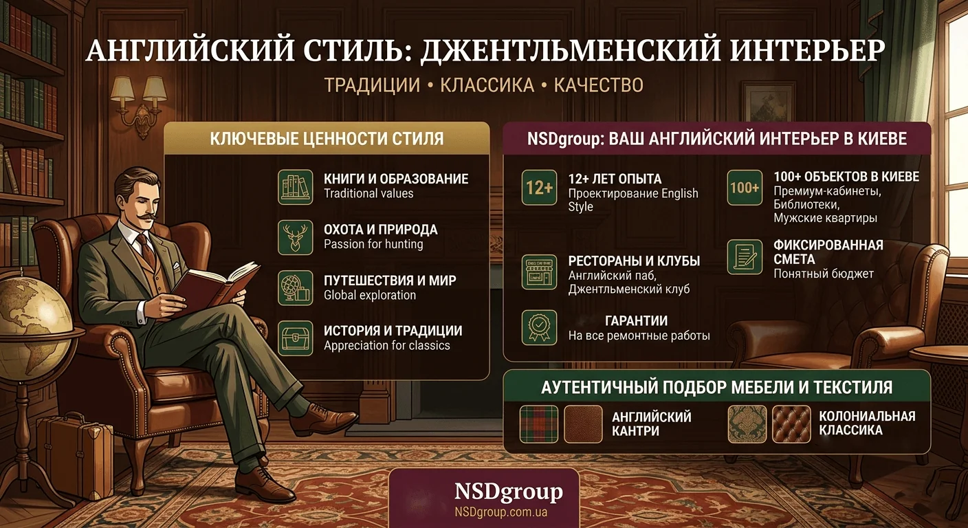 Будинок в англійському стилі – індивідуальний проект