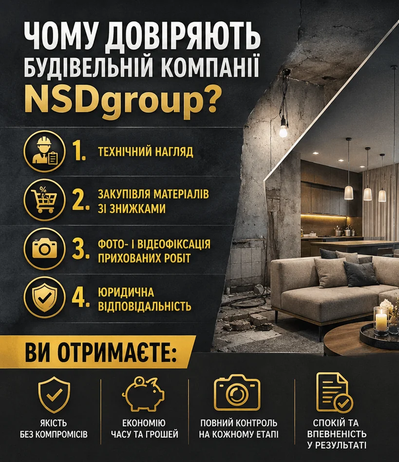 Чорнова обробка квартир 