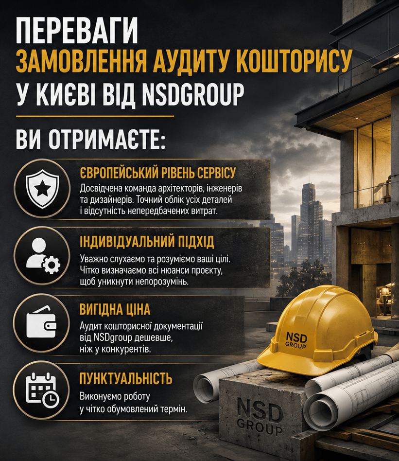 Перевірка будівельних кошторисів