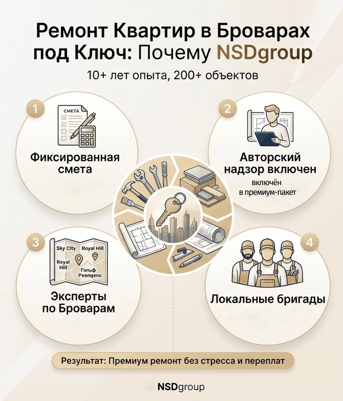Ремонт квартир в Броварах 