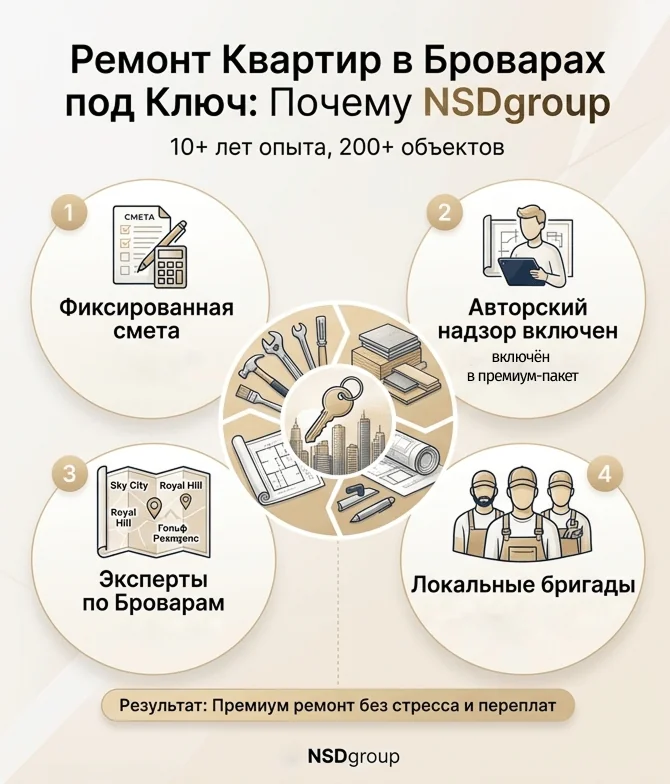 Ремонт квартир в Броварах 