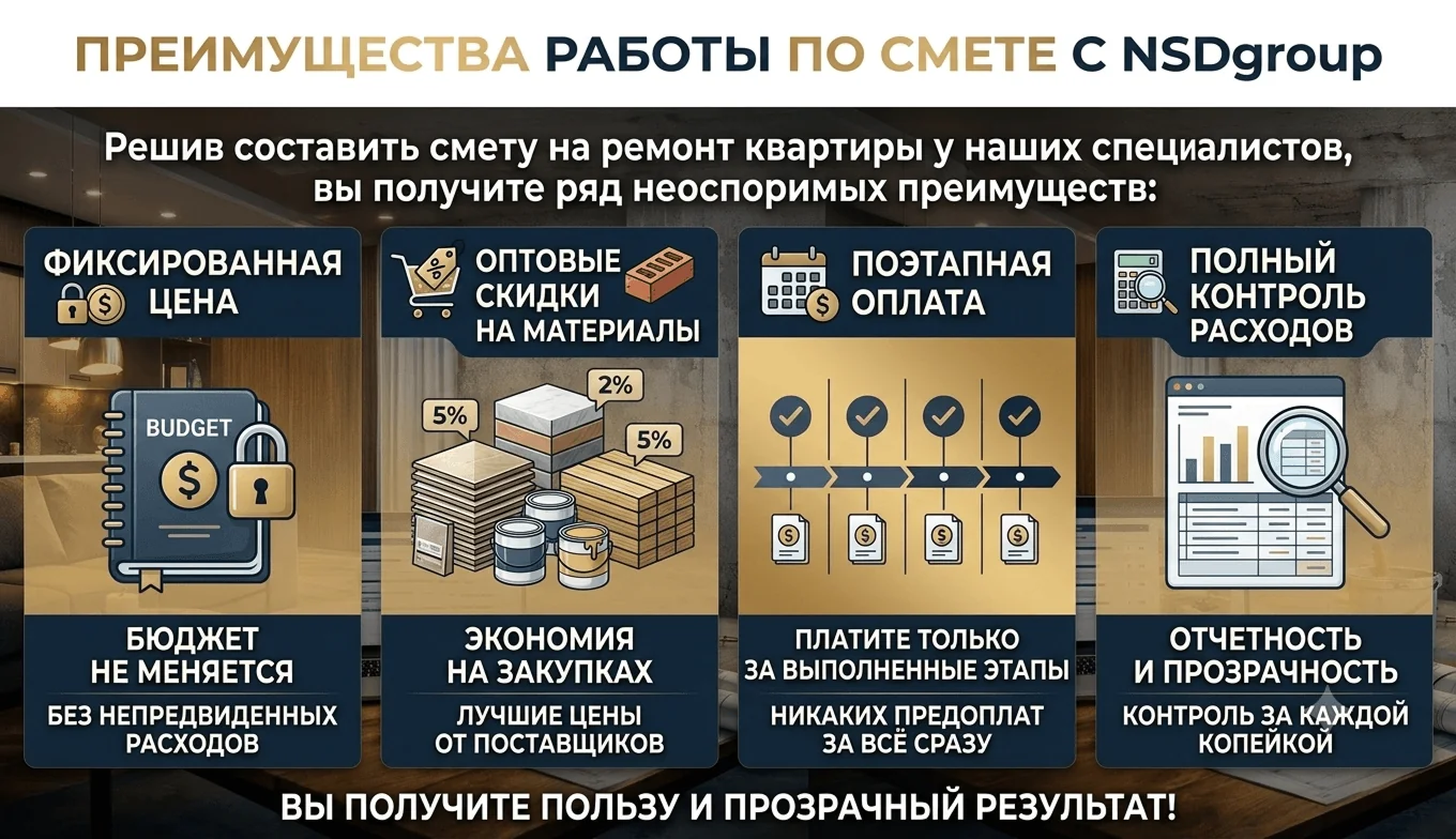 Смета на ремонт квартиры