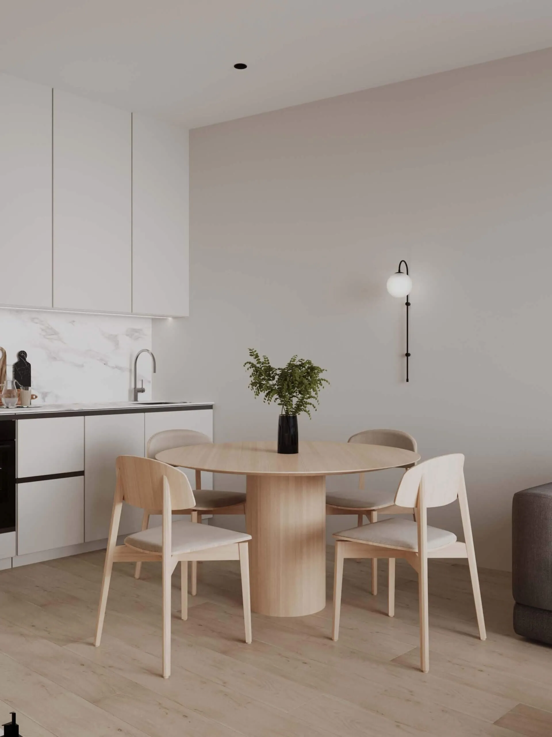Дизайн проєкт квартири в ЖК Greenville Park 49,9 кв.м