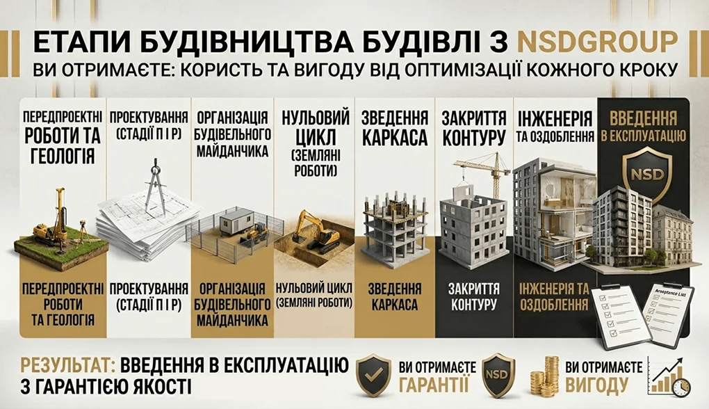 Будівництво будівель 