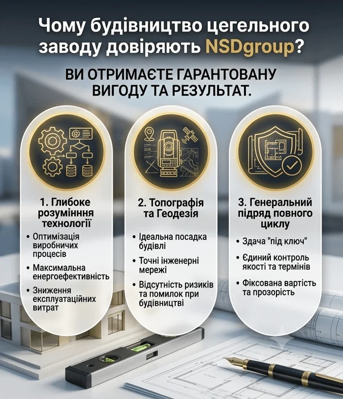 Будівництво цегельного заводу 