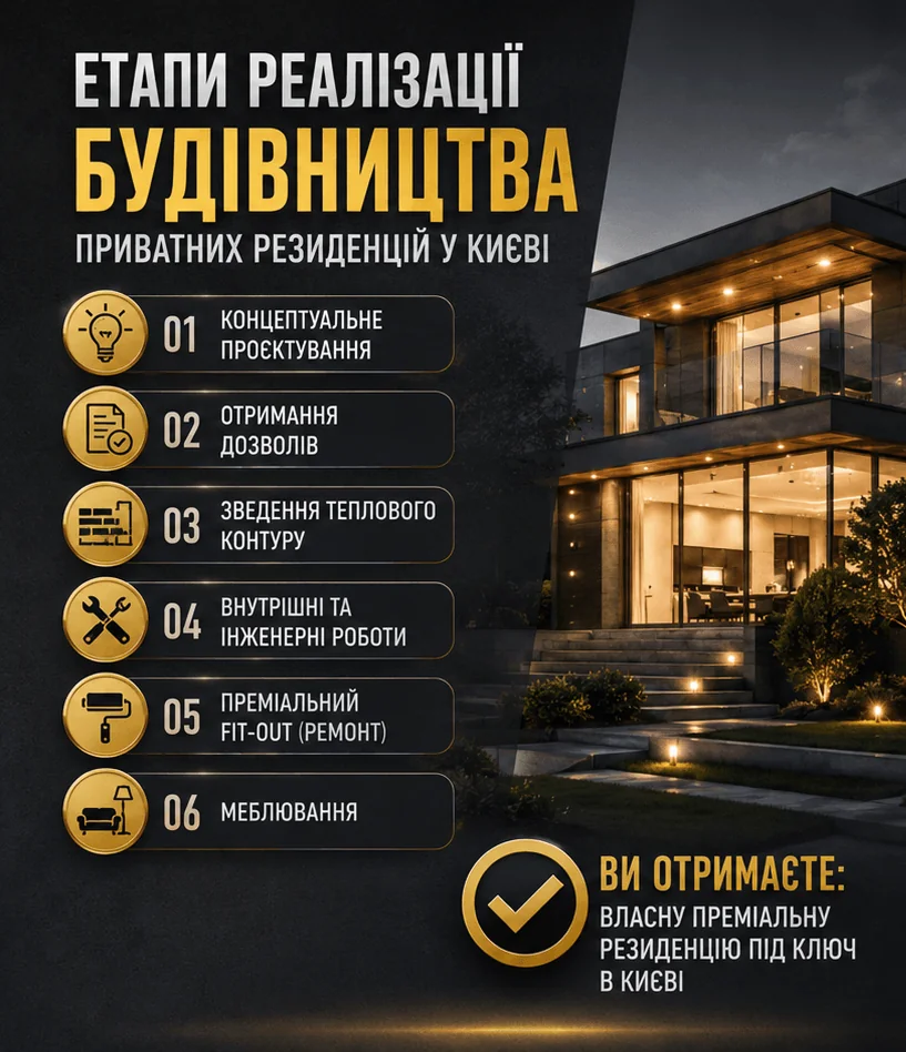 Будівництво приватних резиденцій