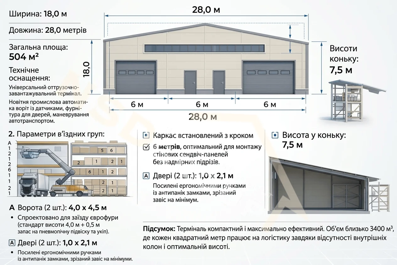 Замовити будування складу