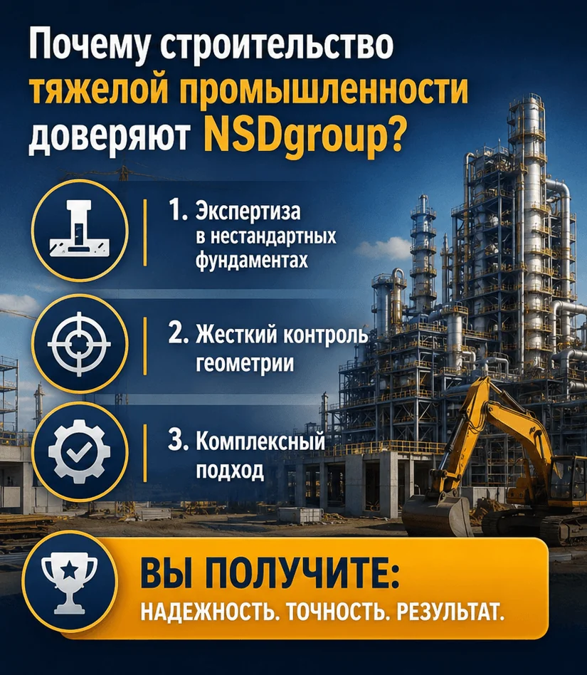 Строительство литейного завода