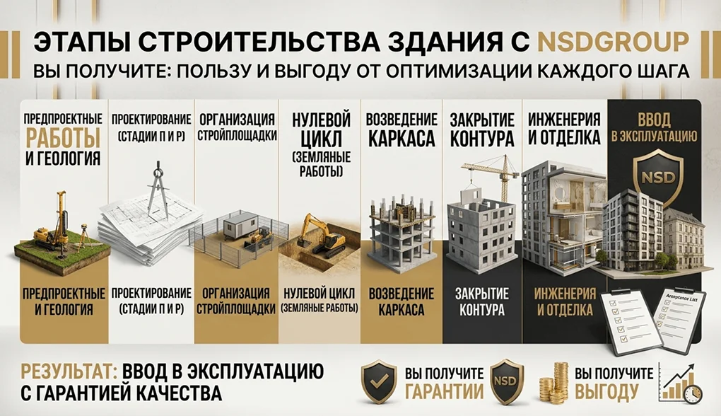 Строительство зданий 