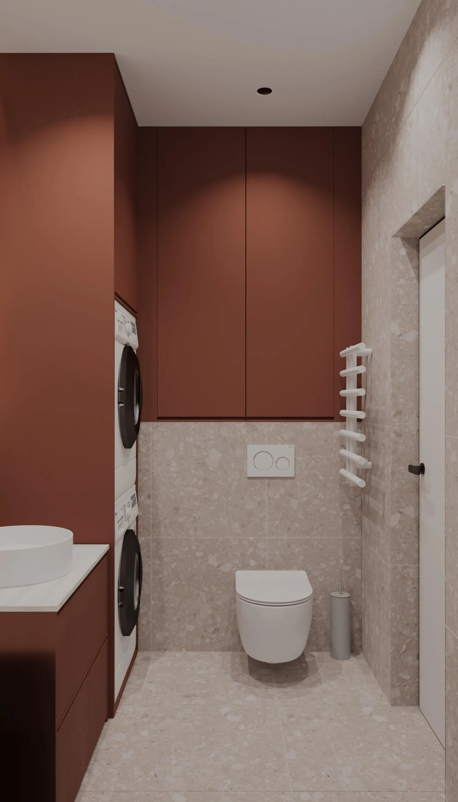 Дизайн интерьера от студии NSDgroup в ЖК «Unit Home» 44,6 м2