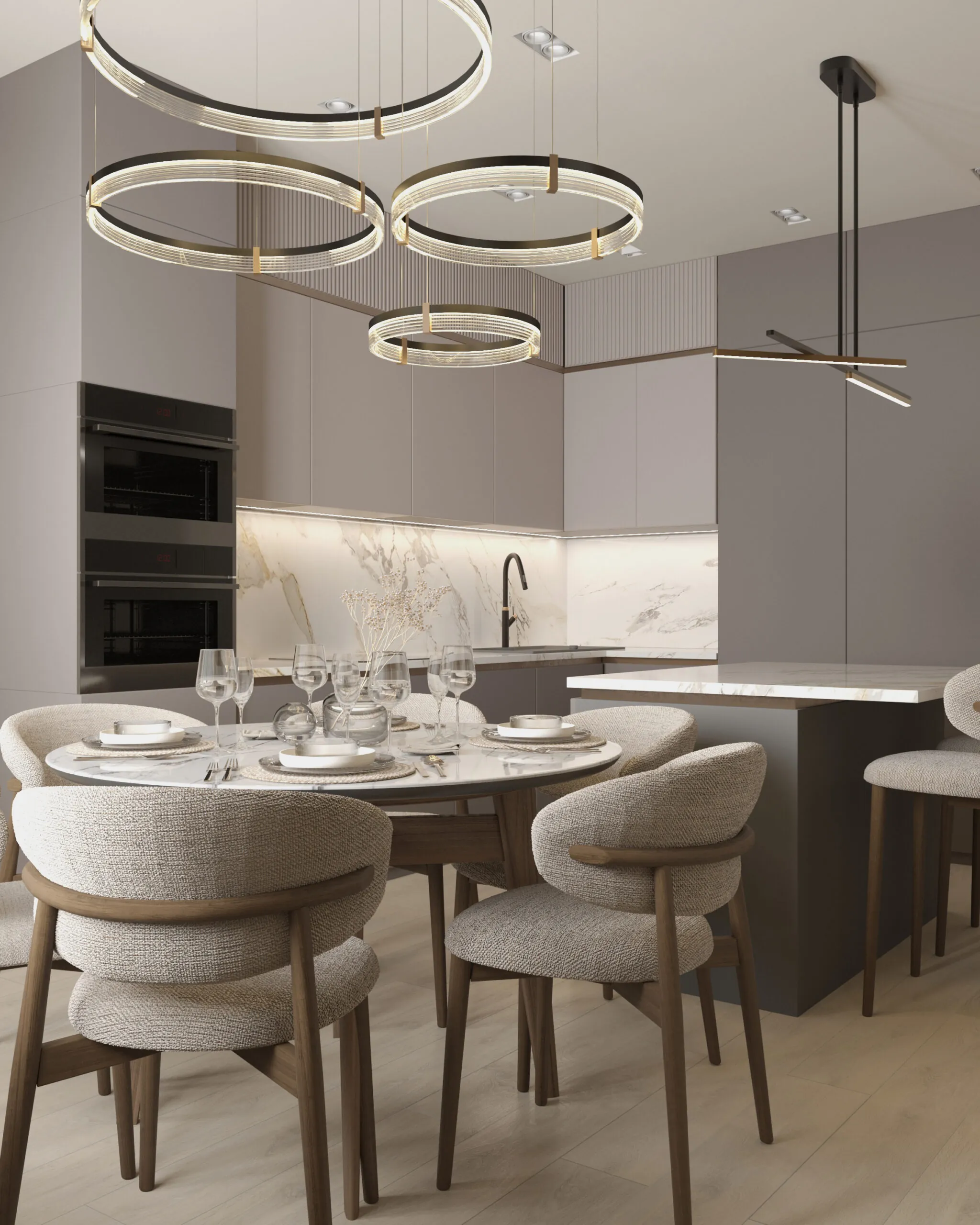 Дизайн-проект інтер’єру квартири 97,5 м² у ЖК Галактика