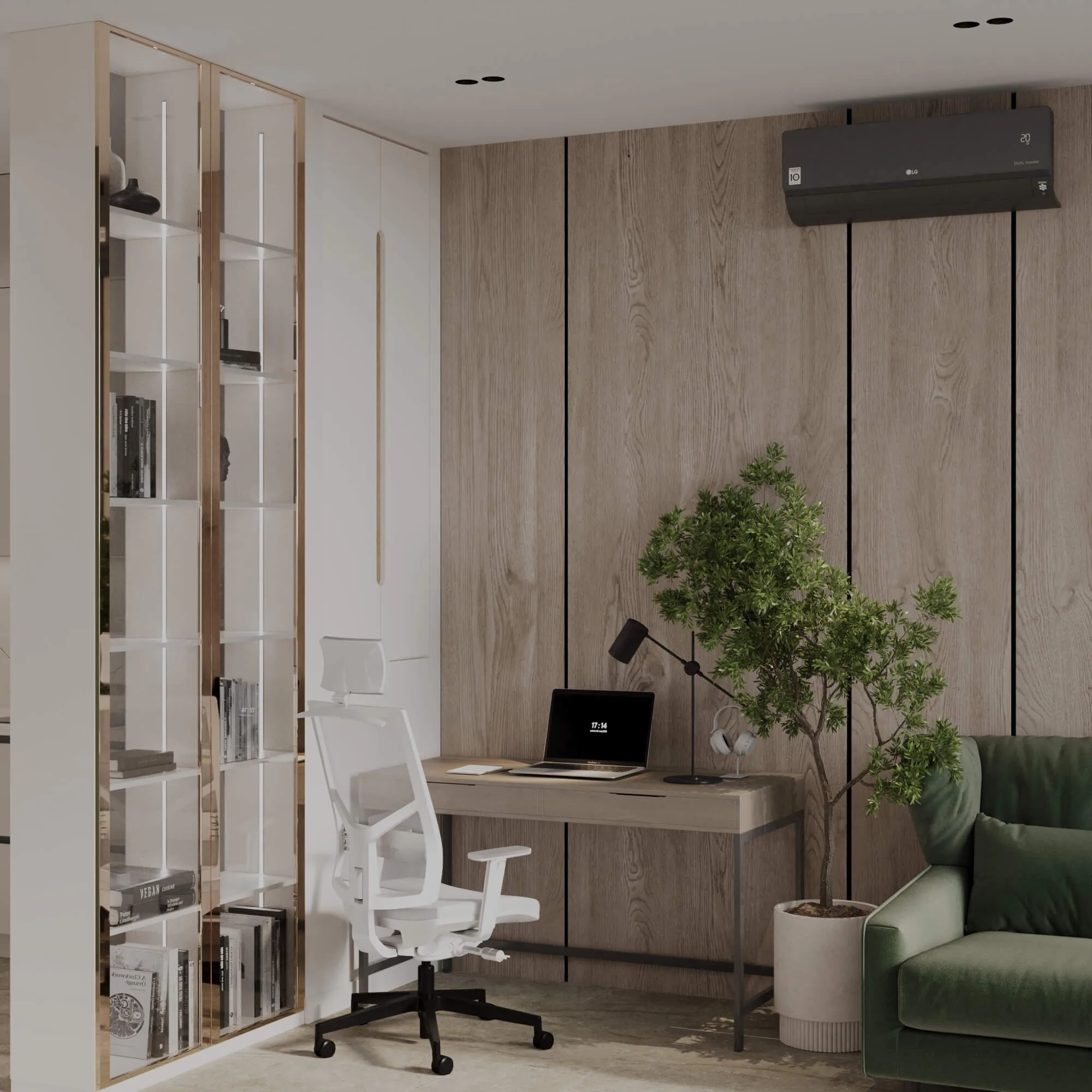 Дизайн интерьера от студии NSDgroup в ЖК «Unit Home» 44,6 м2