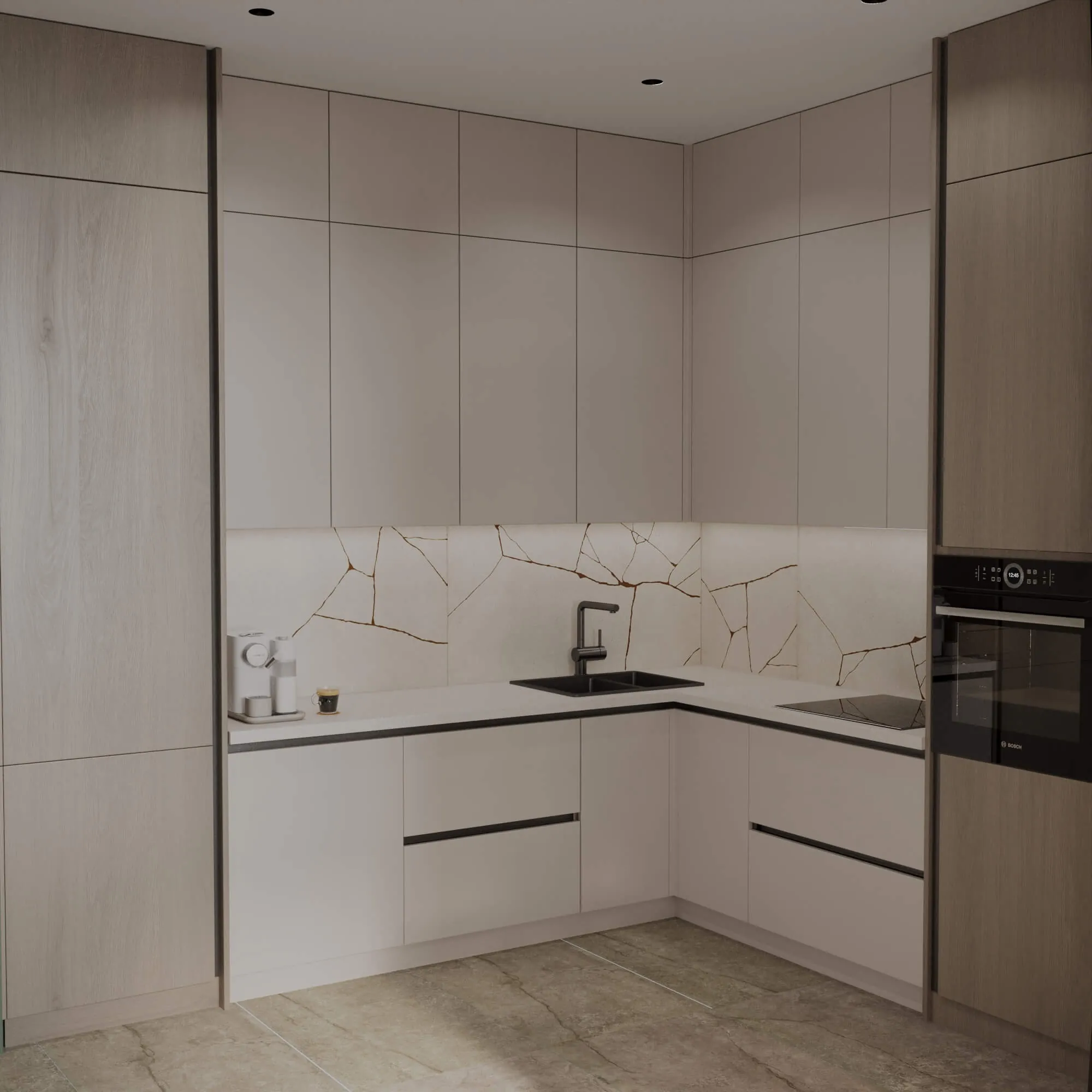Дизайн интерьера от студии NSDgroup в ЖК «Unit Home» 44,6 м2