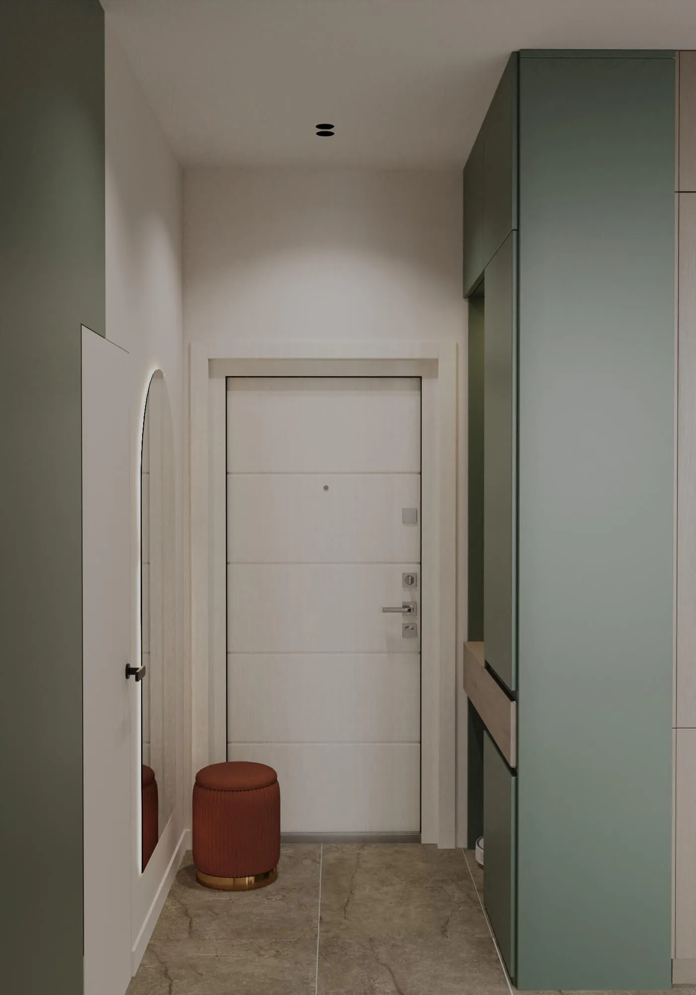 Дизайн интерьера от студии NSDgroup в ЖК «Unit Home» 44,6 м2
