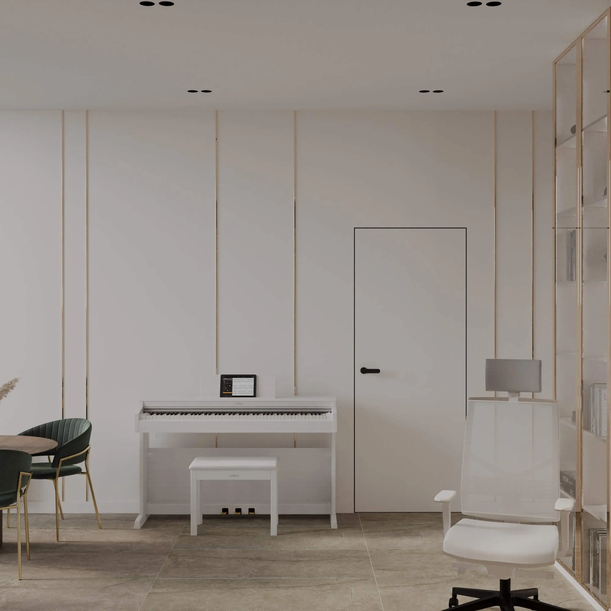 Дизайн интерьера от студии NSDgroup в ЖК «Unit Home» 44,6 м2