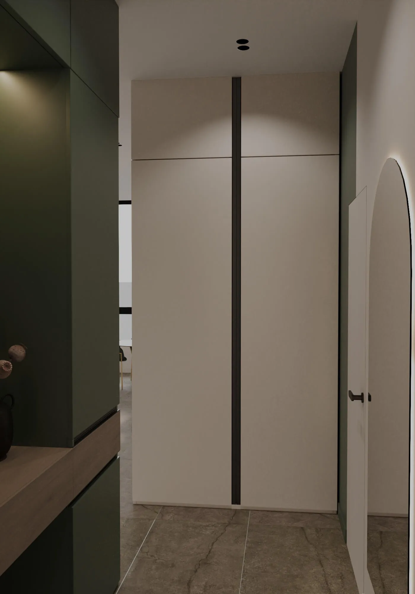 Дизайн интерьера от студии NSDgroup в ЖК «Unit Home» 44,6 м2