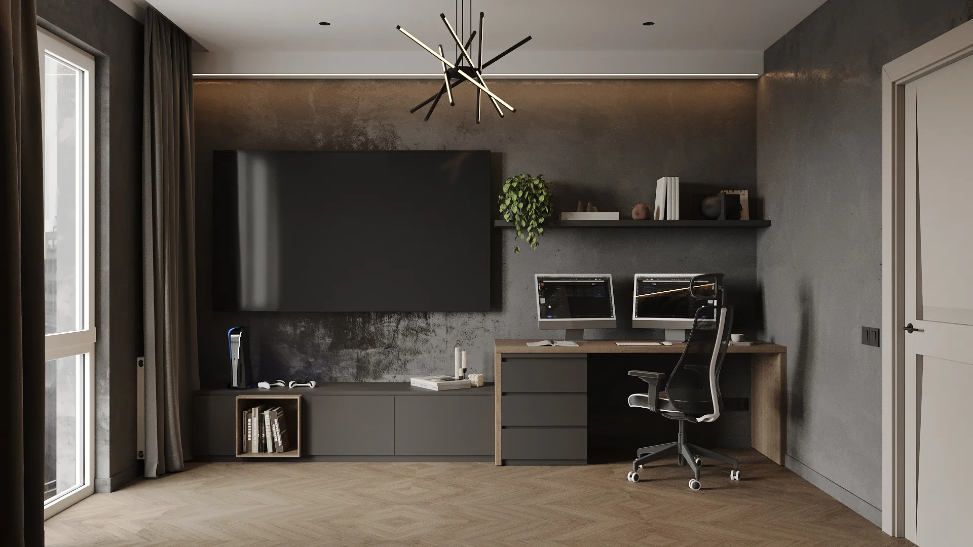 Проект для двушки 60,18 м² в ЖК Новая Англия