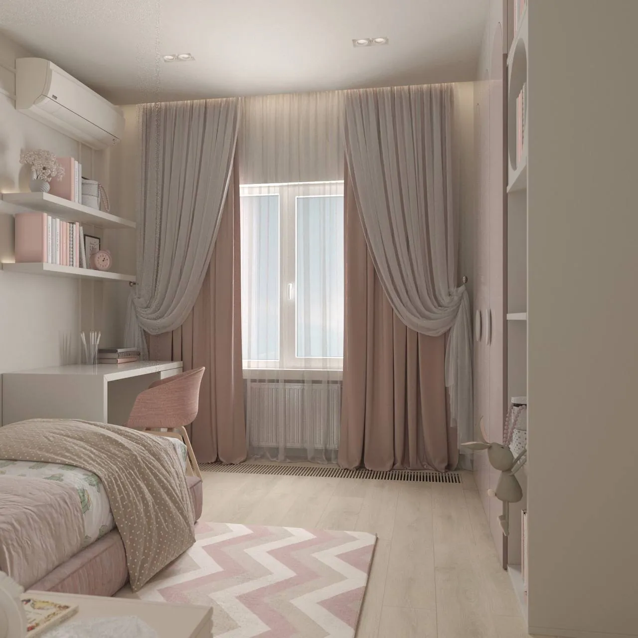 Дизайн-проект інтер’єру квартири 97,5 м² у ЖК Галактика