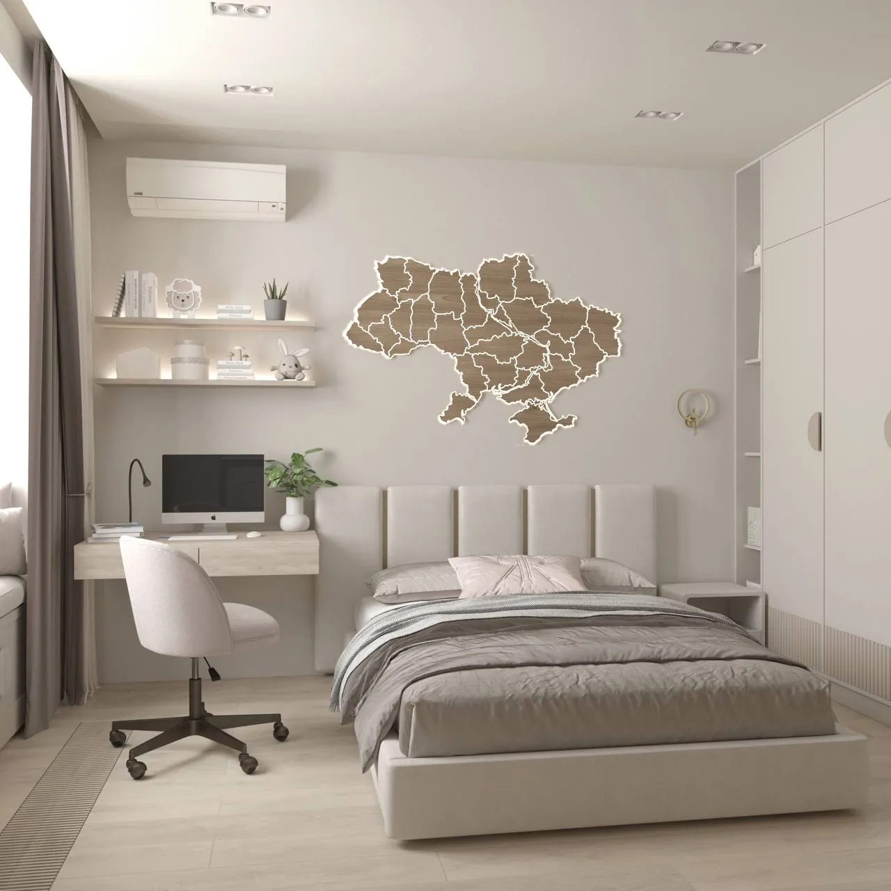 Дизайн-проект інтер’єру квартири 97,5 м² у ЖК Галактика