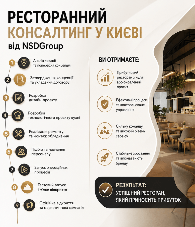 Етапи ресторанного консалтингу