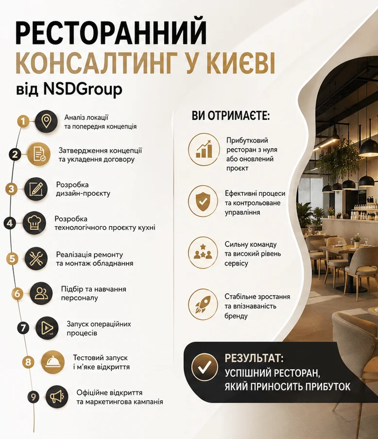 Етапи ресторанного консалтингу 