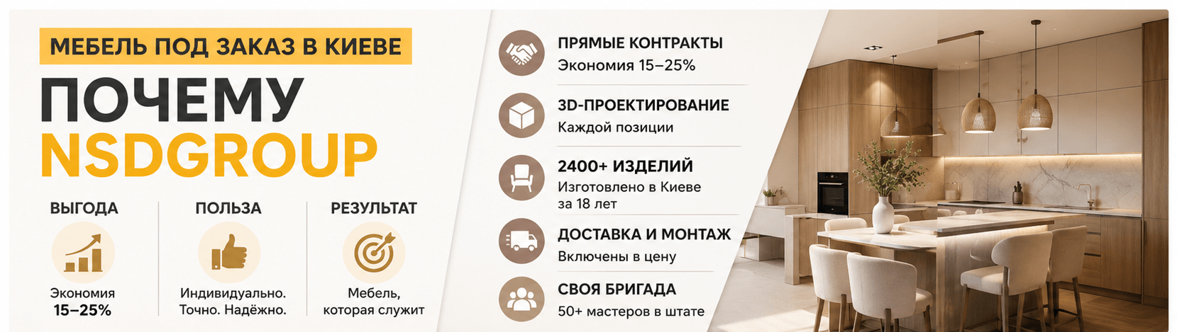 Мебель под заказ в Киеве 