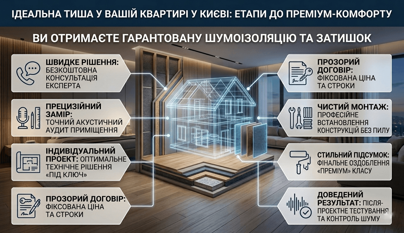 Звукоізоляція квартири 