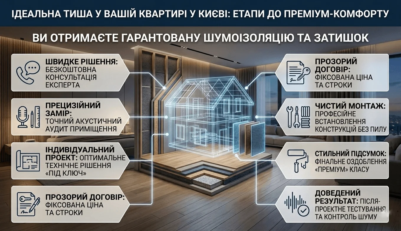 Звукоізоляція квартири 