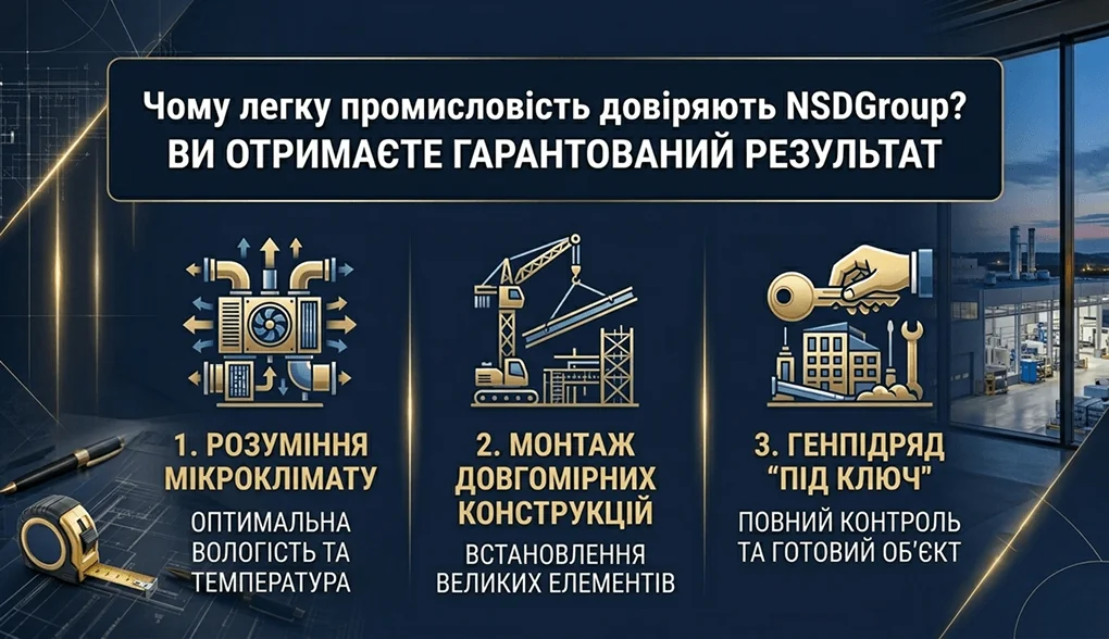 Будівництво ткацької фабрики 