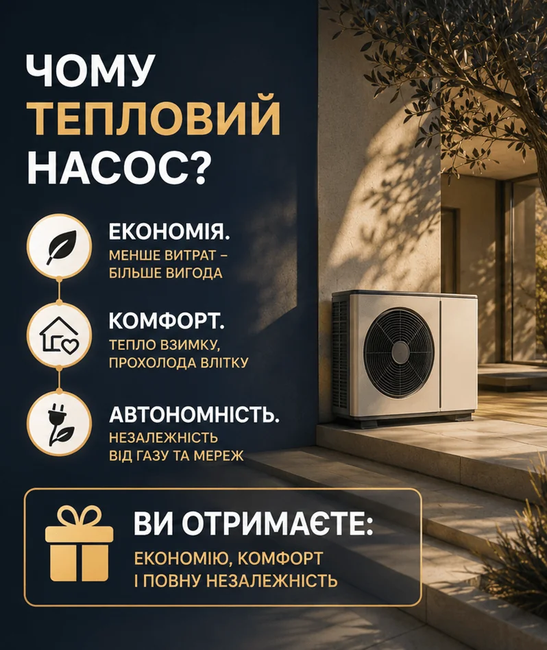 Теплові насоси в Києві 
