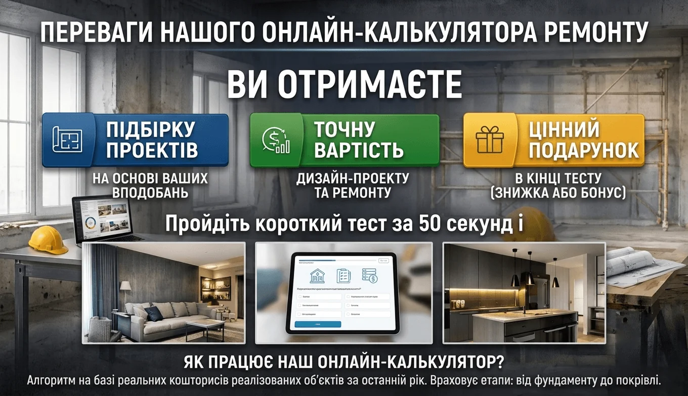 Онлайн-калькулятор будівництва 