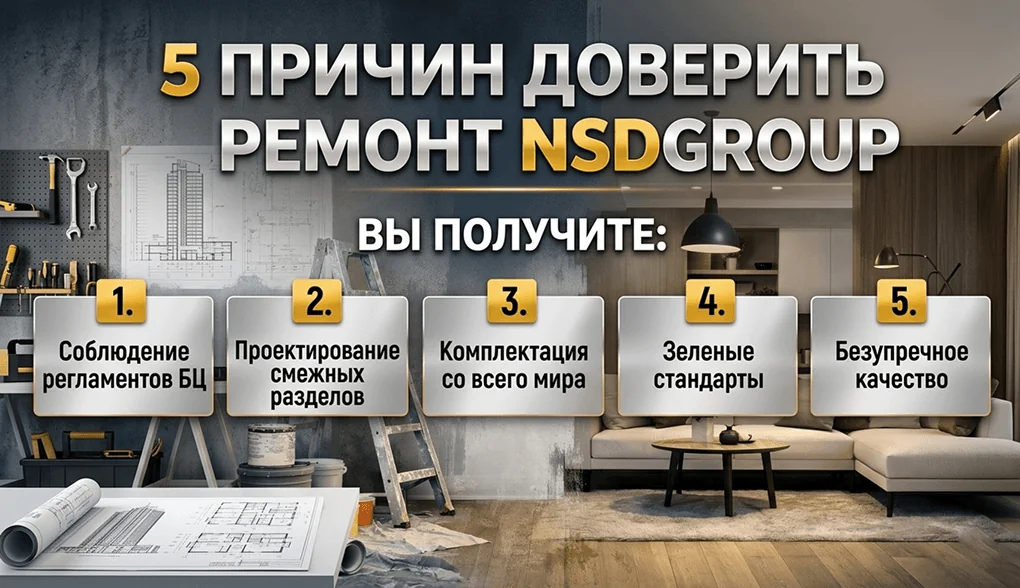 Ремонт офиса класса А 
