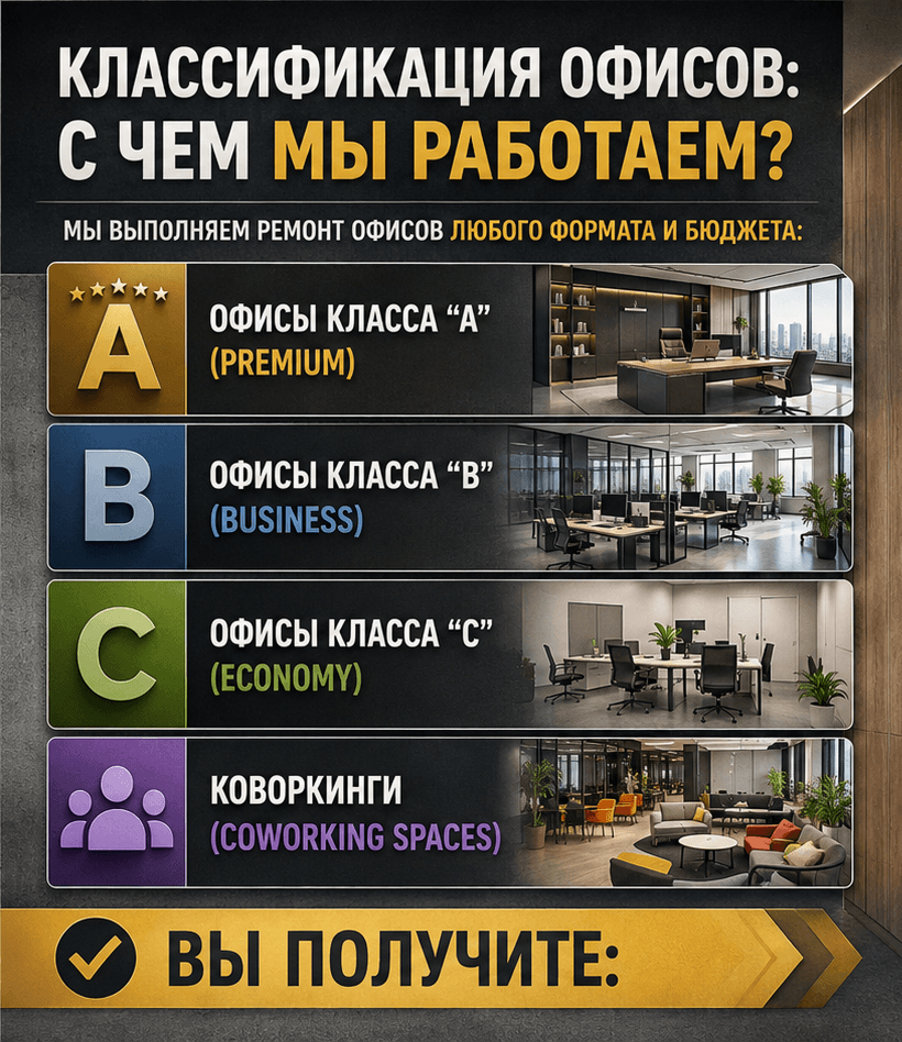 Ремонт офисов