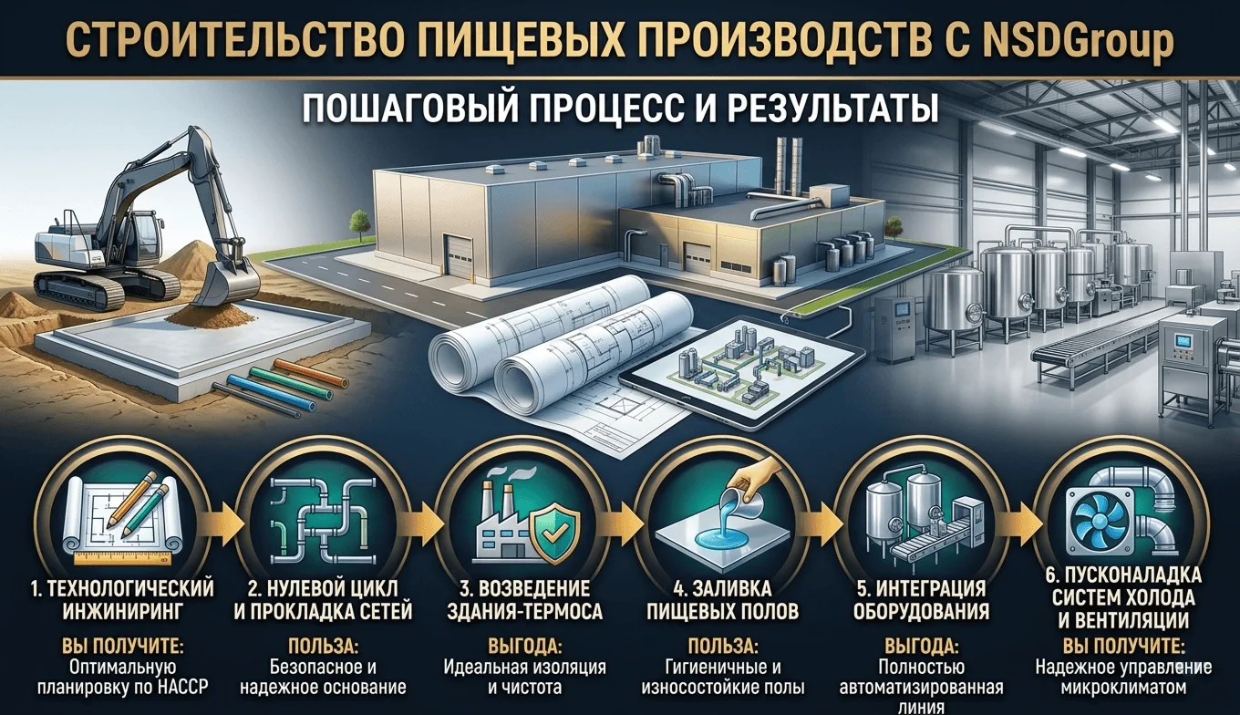 Строительство пищевых производств 