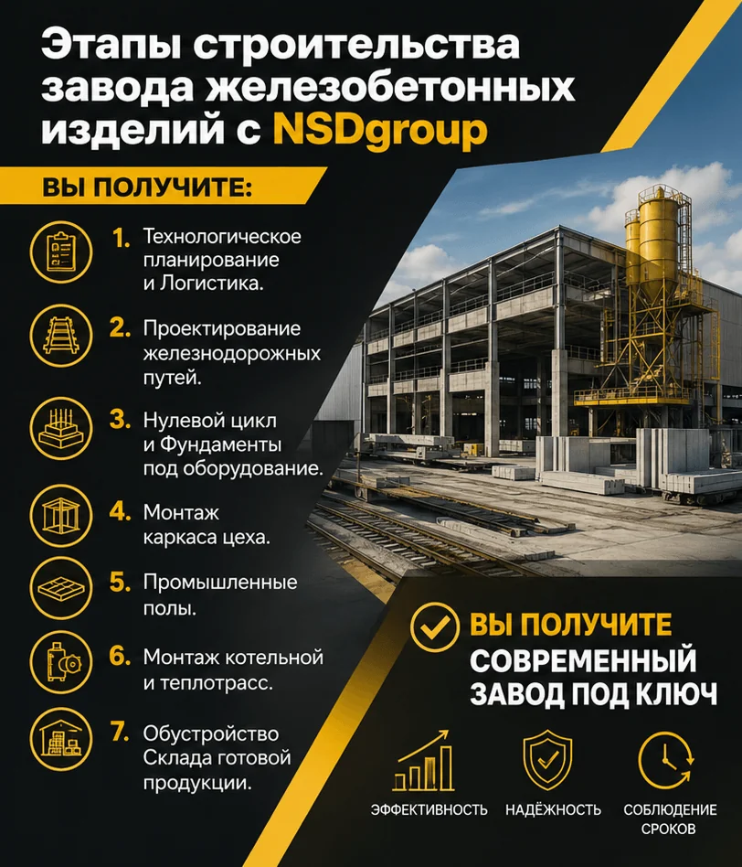 Строительство завода